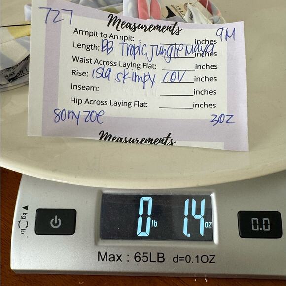 NWT Billabong Women's Tropic Jungle Maya Isla Skimpy Coverage Bikini Bottom M - Picture 9 of 12